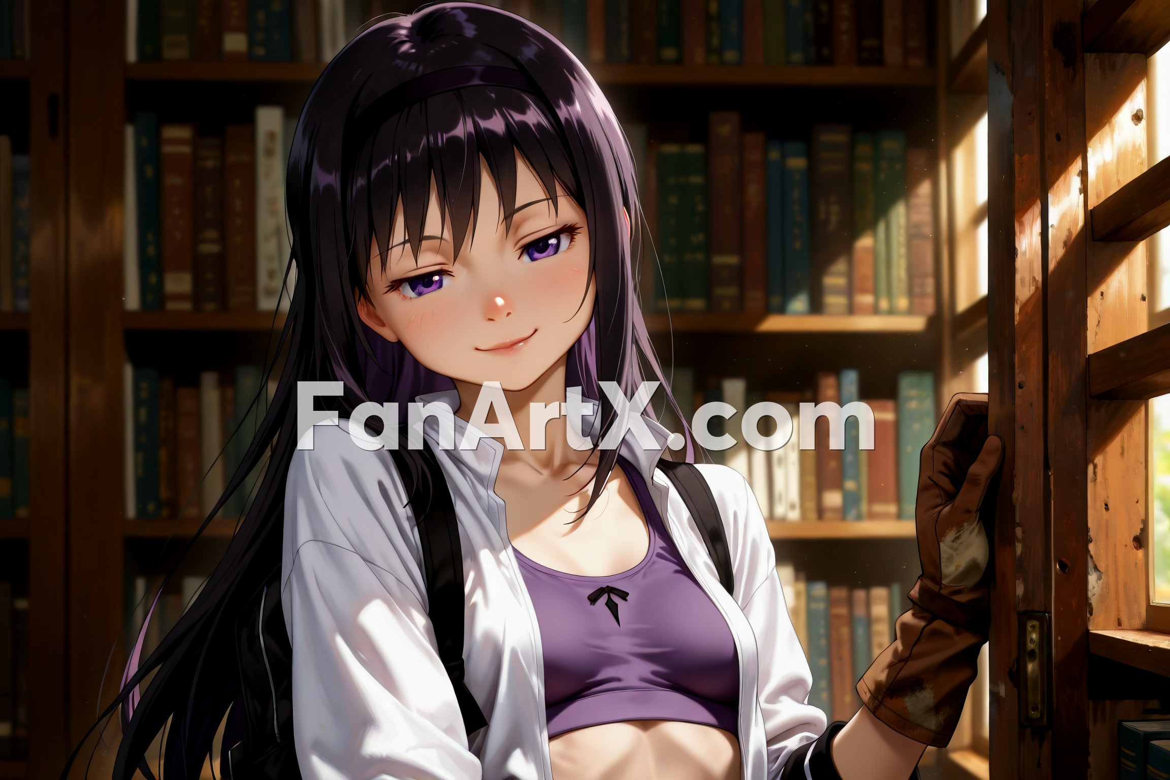 Akemi Homura Puella Magi Madoka Magica Fanart 7423888